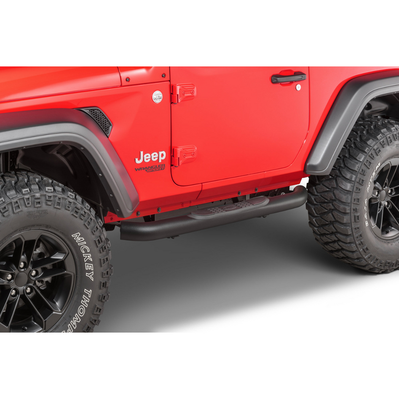 Load image into Gallery viewer, Quadratec QR3 Heavy Duty Side Steps for 18-23 Jeep Wrangler JL 2-Door
