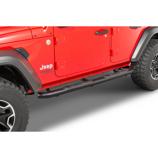 Quadratec QR3 Heavy Duty Side Steps for 18-24 Jeep Wrangler JL Unlimited