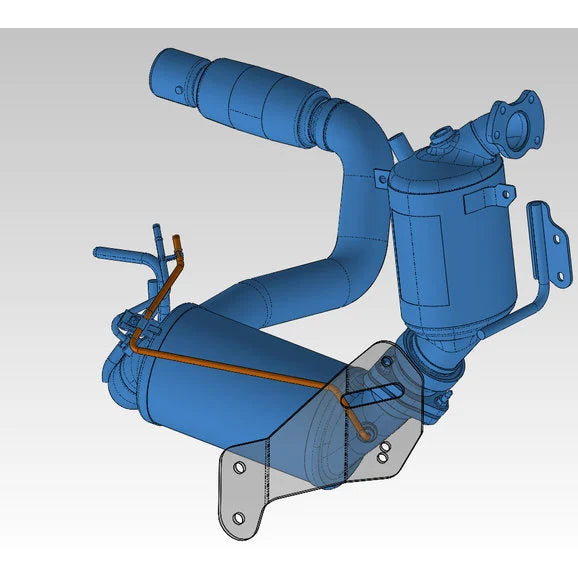 Load image into Gallery viewer, AEV 40306080AA Pressure Differential Tube for 11-12 Jeep Wrangler JK with 2.8L
