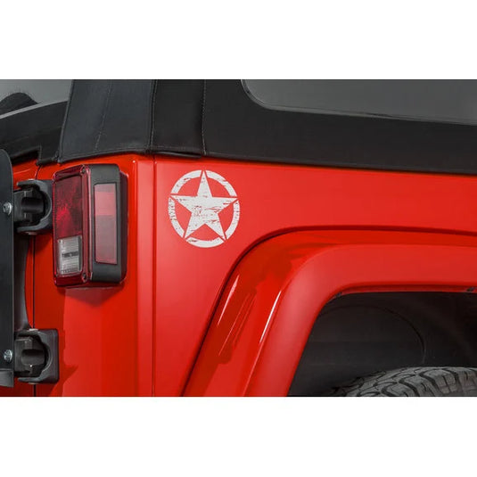 Mopar "Star" Rear Quarter Decal for Jeep Vehicles