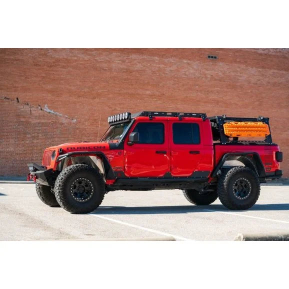 Load image into Gallery viewer, Road Armor 520RRS56B Treck Modular Roof Rack for 20-24 Jeep Gladiator JT
