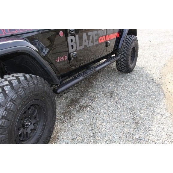 Load image into Gallery viewer, Go Rhino 1000 Series 5&quot; Side Steps for 18-20 Jeep Wrangler JL Unlimited
