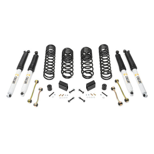 Quadratec Maximum Duty 2.5" Coil Spring Suspension Lift Kit for 18-23 Jeep Wrangler JL Unlimited 4-Door