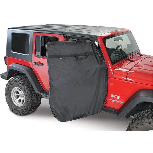 Bestop 51666-01 Door Storage Jackets for 76-18 Jeep CJ-7, CJ-8 Scrambler, Wrangler YJ, TJ, JK & Unlimited with Full Steel Doors