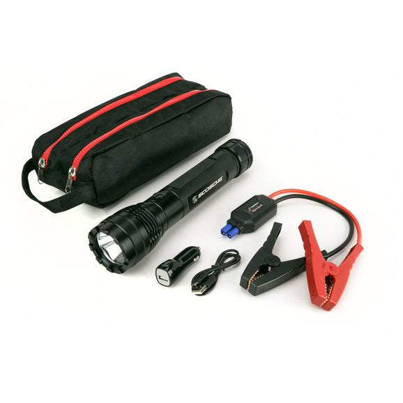 Load image into Gallery viewer, Scosche PBJF400 PowerUp 400 Portable 1000 Lumen LED Flashlight &amp; Jump Starter
