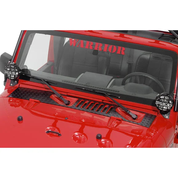 Warrior Products Cowling Cover for 07-18 Jeep Wrangler JK