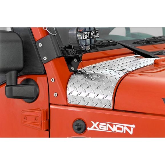 Load image into Gallery viewer, Warrior Products Outer Cowl Covers for 07-18 Jeep Wrangler JK
