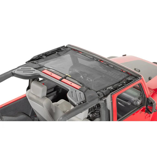 Dirtydog 4X4 Front Sun Screen for 07-18 Jeep Wrangler JK