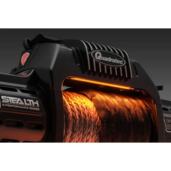 Load image into Gallery viewer, Quadratec Stealth Winch and Premium Res-Q Recovery Kit
