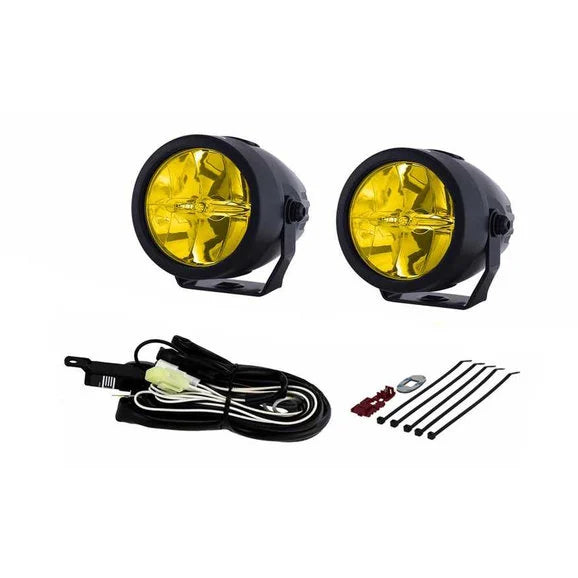 Load image into Gallery viewer, PIAA 22-02772 LP270 Ion Yellow 2.75&quot; LED Driving Light Kit
