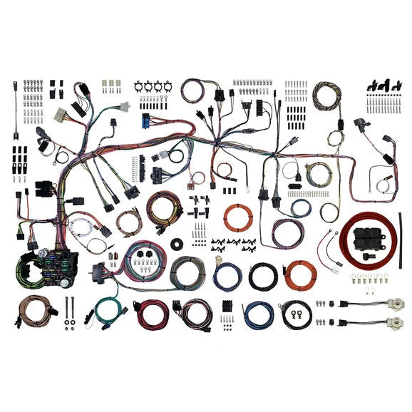 American Autowire 510742 Classic Update Wiring Harness for 87-90 Jeep Wrangler YJ