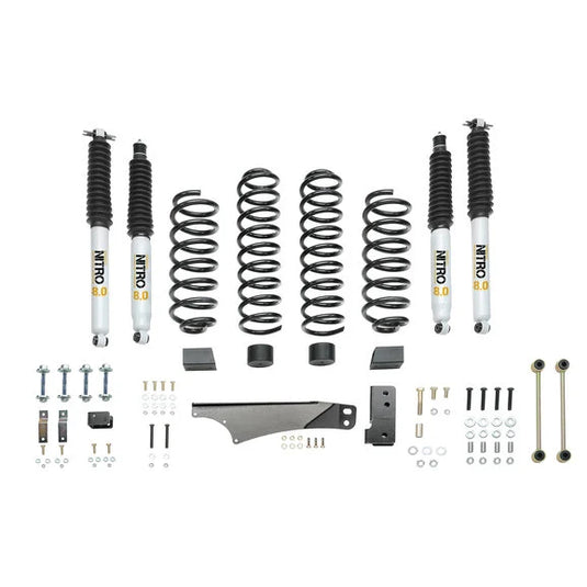 Quadratec Maximum Duty 3.5" Coil Spring Suspension Lift Kit for 07-18 Jeep Wrangler JK 2 Door