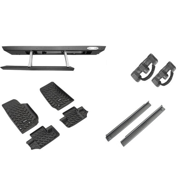 Load image into Gallery viewer, Rock Slide Engineering BD-SS-300-JK2 Gen III Step Sliders for 07-18 Jeep Wrangler JK 2-Door
