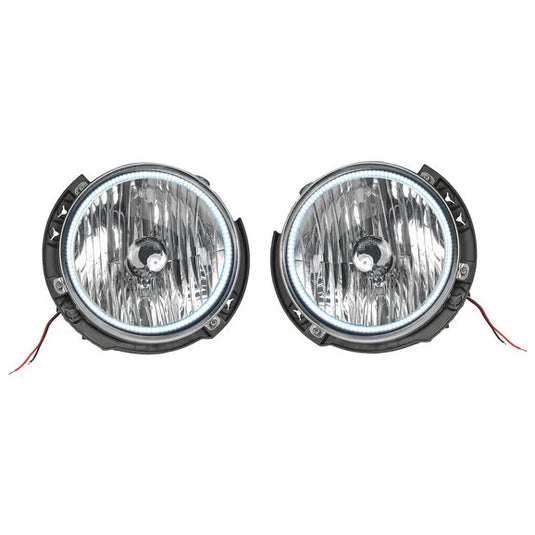 Oracle Lighting Halo Headlight Kit with White Halo Ring