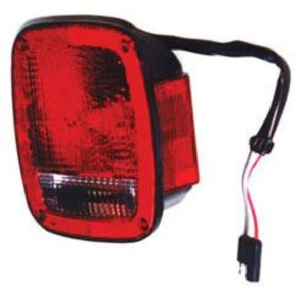 OMIX 12403.07 Tail Light Left Hand Black for 81-86 Jeep CJ