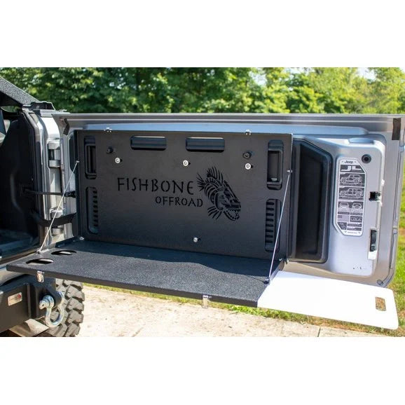 Load image into Gallery viewer, Fishbone Offroad FB25220 Tailgate Table for 18-24 Jeep Wrangler JL
