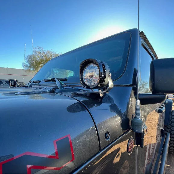 Load image into Gallery viewer, Nacho Offroad Lighting V1JL1 A-Pillar Light Mounts for 18-24 Jeep Wrangler JL &amp; Gladiator JT
