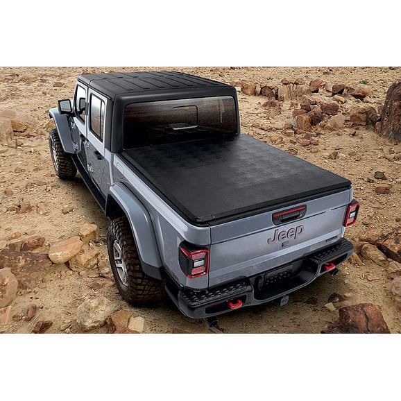 Mopar Soft Fold-Up Tonneau Bed Cover for 20-24 Jeep Gladiator JT