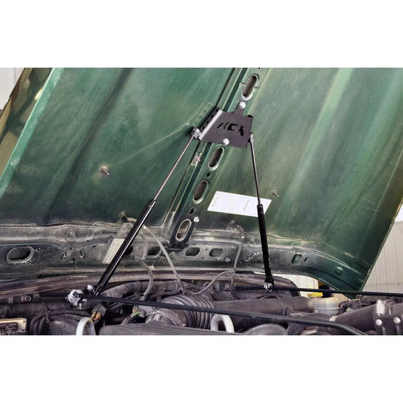 Load image into Gallery viewer, Rough Country 1151 Hydraulic Hood Assist for 97-06 Jeep Wrangler TJ
