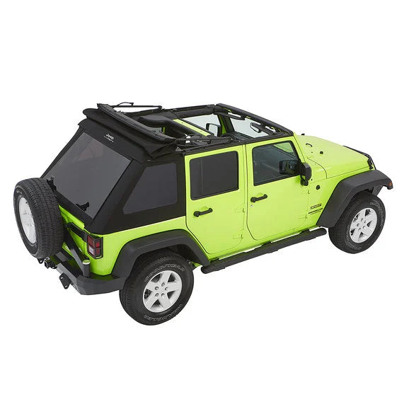 Load image into Gallery viewer, Bestop Jeep Logo Trektop Glide Soft Top for 07-18 Jeep Wrangler JK Unlimited 4-Door
