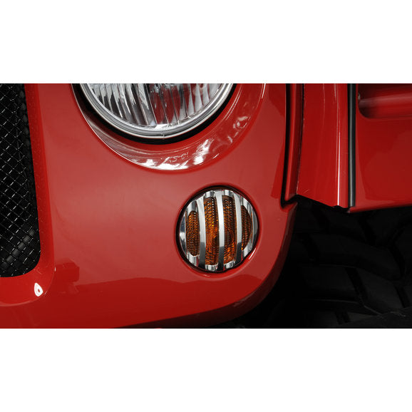 Load image into Gallery viewer, RealWheels Front Side Signal Light Guards for 07-18 Jeep Wrangler JK
