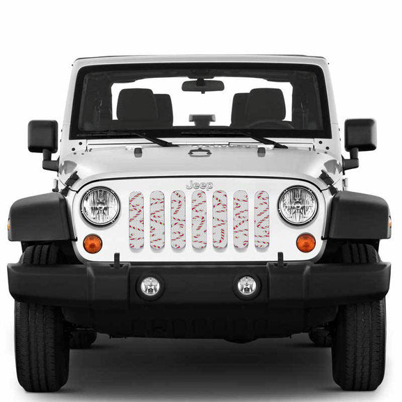 Under The Sun Inserts Holiday Series Grille Insert for 07-18 Jeep Wrangler JK