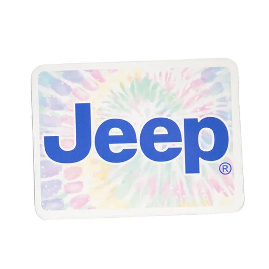 Jeep Merchandise Jeep Tie Dye Sticker