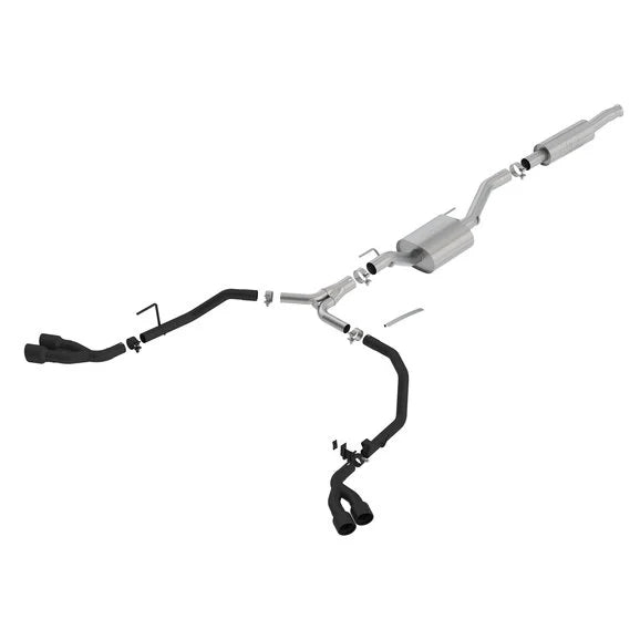 Borla 140816CB ATAK Cat-Back Exhaust for 20-24 Jeep Gladiator JT