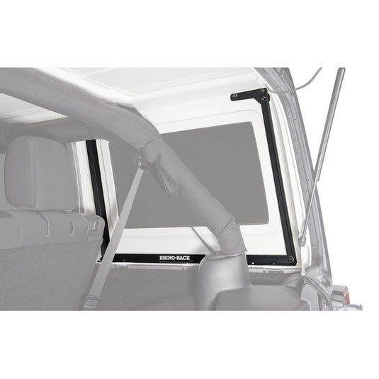 Rhino-Rack Vortex 2-Bar Backbone Roof Rack for 07-18 Jeep Wrangler Unlimited JK Hardtop