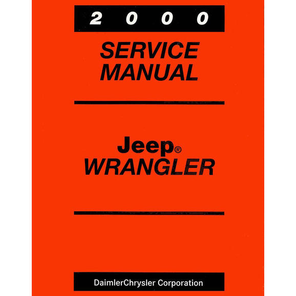 Load image into Gallery viewer, Bishko Automotive Literature Factory Authorized Technical Service Manuals for 87-04 Jeep Wrangler YJ &amp; TJ
