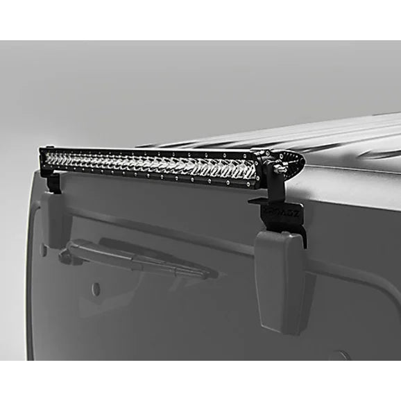 Load image into Gallery viewer, ZROADZ Z394811-KIT Rear Window Hinge Mounting Kit with 30&quot; LED Light Bar for 07-18 Jeep Wrangler JK
