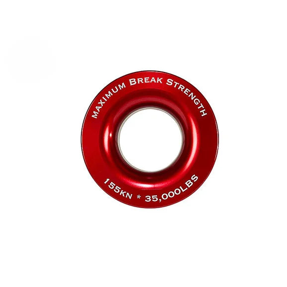 Load image into Gallery viewer, Overland Vehicle Systems 19240005 2.5&quot; Recovery Ring in Red with Storage Bag
