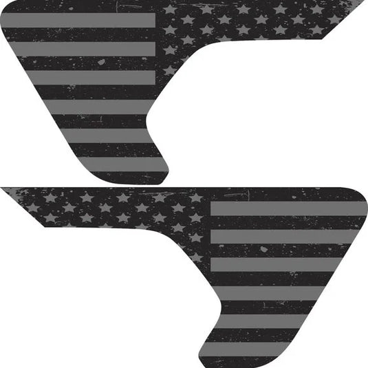 Under The Sun Inserts Side Vent Decals for 18-24 Jeep Wrangler JL & Gladiator JT