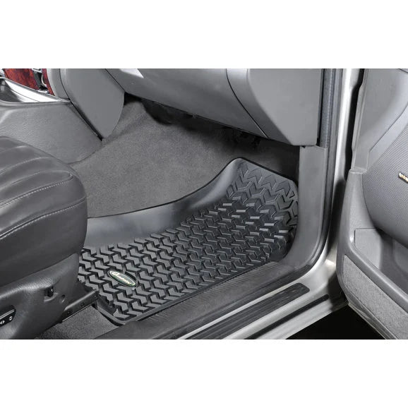 Load image into Gallery viewer, Quadratec Ultimate All Weather Front Floor Liners for 99-04 Jeep Grand Cherokee WJ
