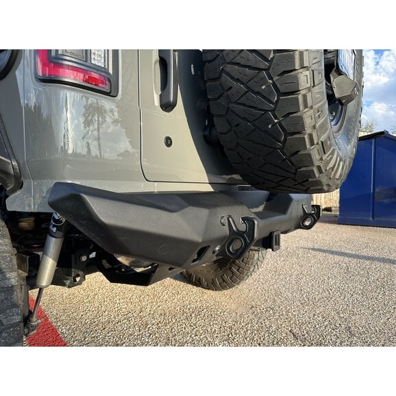 Load image into Gallery viewer, Rival 4x4 Aluminum Rear Bumper for 18-24 Jeep Wrangler JL
