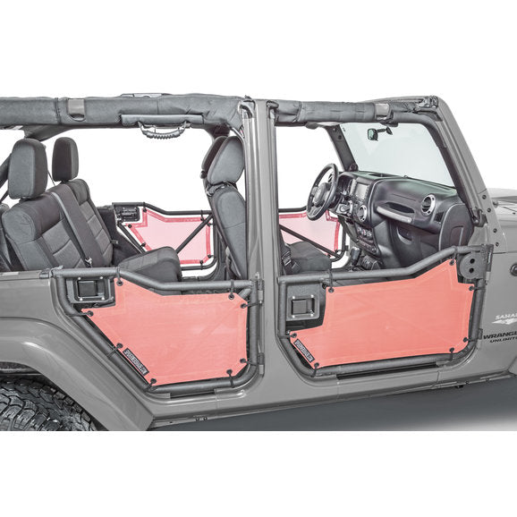 Load image into Gallery viewer, SpiderWebShade ShadeSkins for 07-18 Jeep Wrangler Unlimited JK 4 Door
