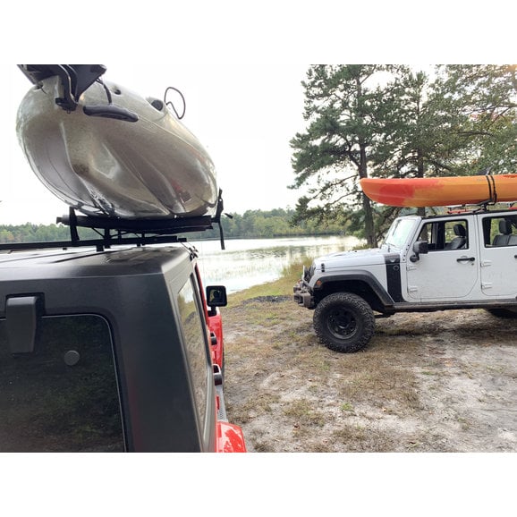 Load image into Gallery viewer, Exposed Racks Hardtop Roof Rack for 07-18 Jeep Wrangler JK
