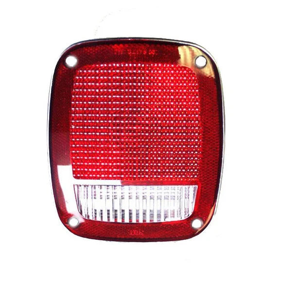 Crown Automotive J8129642 Tail Light Lens for 76-06 Jeep CJ, Wrangler YJ, TJ & Unlimited