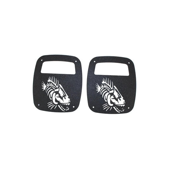 Load image into Gallery viewer, Fishbone Offroad FB31044 Tail Light Covers for 76-06 Jeep CJ-7, Wrangler YJ, TJ &amp; Unlimited
