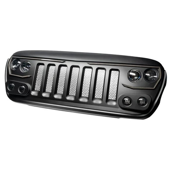 Load image into Gallery viewer, Oracle Lighting 5837-PRO VECTOR PRO-Series Full LED Grille for 18-21 Jeep Wrangler JL &amp; Gladiator JT
