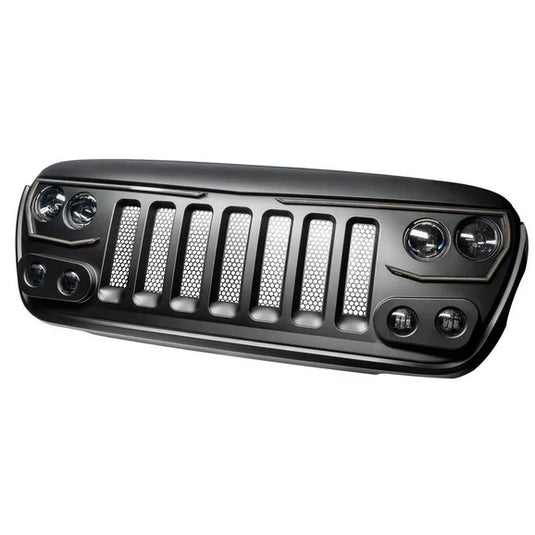 Oracle Lighting 5837-PRO VECTOR PRO-Series Full LED Grille for 18-21 Jeep Wrangler JL & Gladiator JT