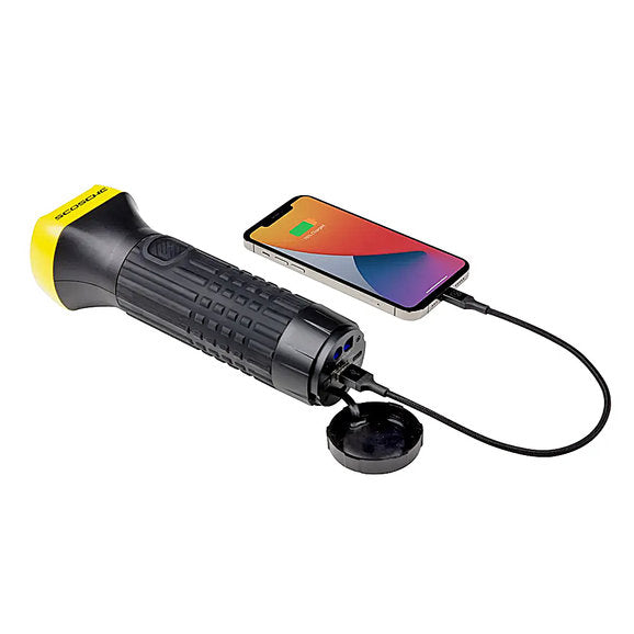 Load image into Gallery viewer, Scosche PBJF600 PowerUp 600 Torch with Car Jumper &amp; LED Flashlight
