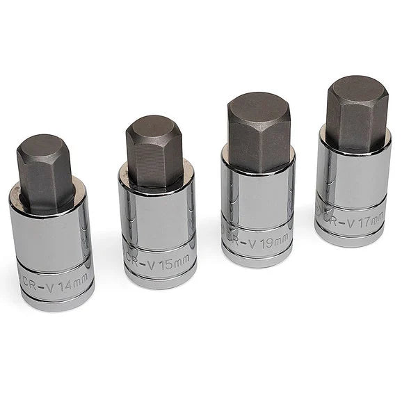 Load image into Gallery viewer, Eastwood 32533 4-Piece 1/2&quot; Drive Oversize Metric Hex Bit Set
