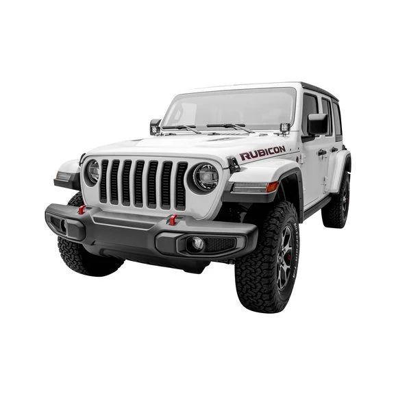 Load image into Gallery viewer, T-Rex 6204931 Billet 1-Pc Black Aluminum Grille without Forward Facing Camera for 18-20 Jeep Wrangler JL
