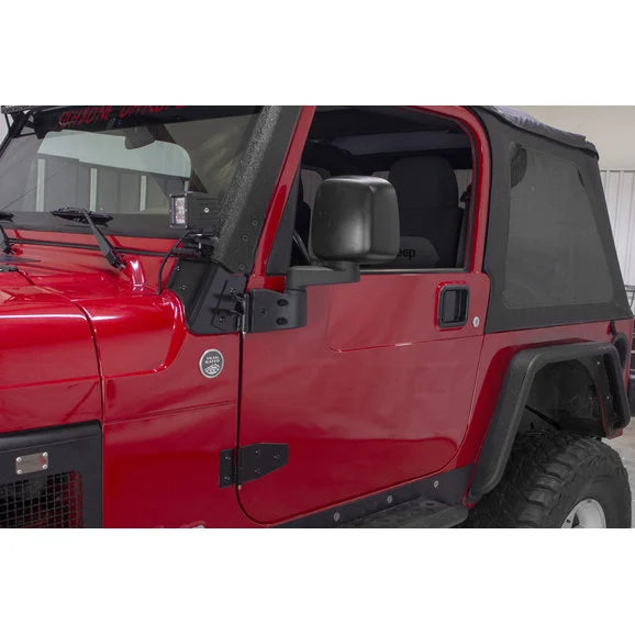 Load image into Gallery viewer, Kentrol Door Hinge Set for 03-06 Jeep Wrangler TJ
