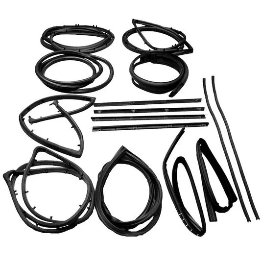 Fairchild Industries KD4006 15 Piece Seal Kit for 76-86 Jeep CJ-7 & Scrambler with Fixed Vent Window