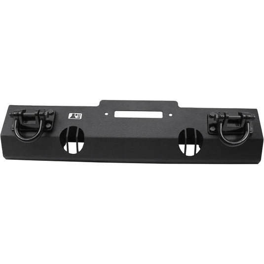 Rugged Ridge 11540.10 Winch Mount Modular XHD Front Bumper in Textured Black for 07-18 Jeep Wrangler JK