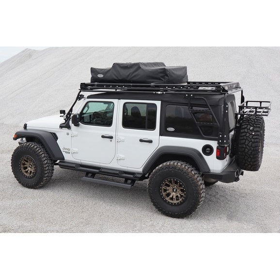 Load image into Gallery viewer, LoD Offroad Armor Lite Drop Step (Pair) for 07-24 Jeep Wrangler JK, JL, &amp; Gladiator JT with Armor Lite Rocksliders
