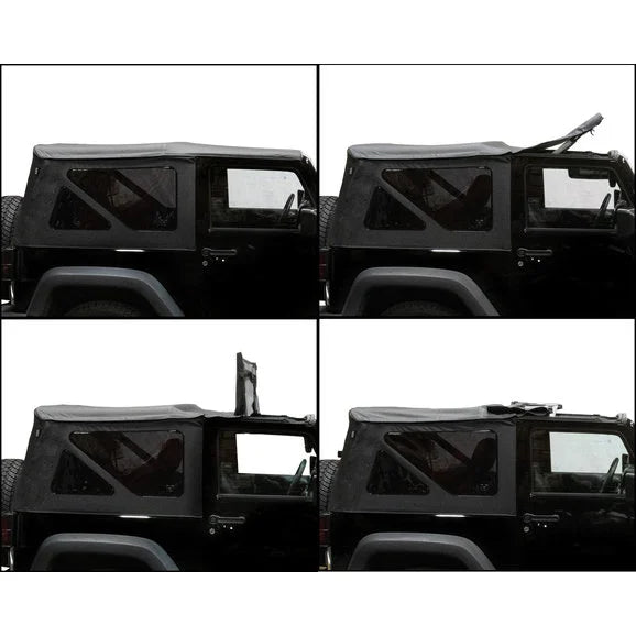 Load image into Gallery viewer, King 4WD Premium Replacement Soft Top for 07-18 Jeep Wrangler JK 2 Door
