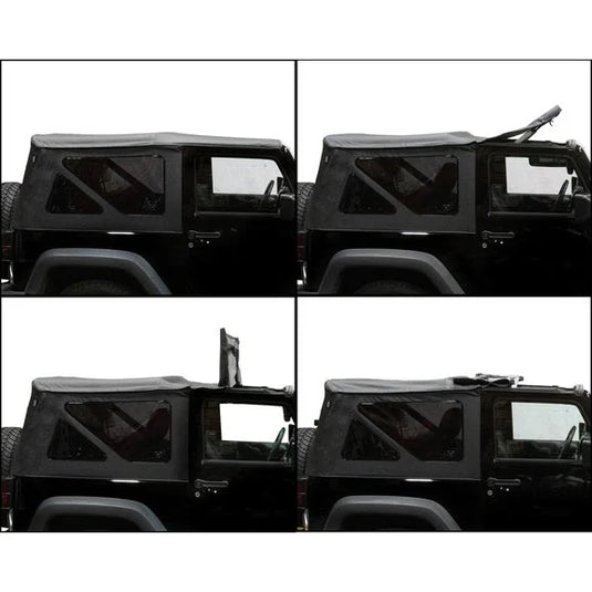 King 4WD Premium Replacement Soft Top for 07-18 Jeep Wrangler JK 2 Door